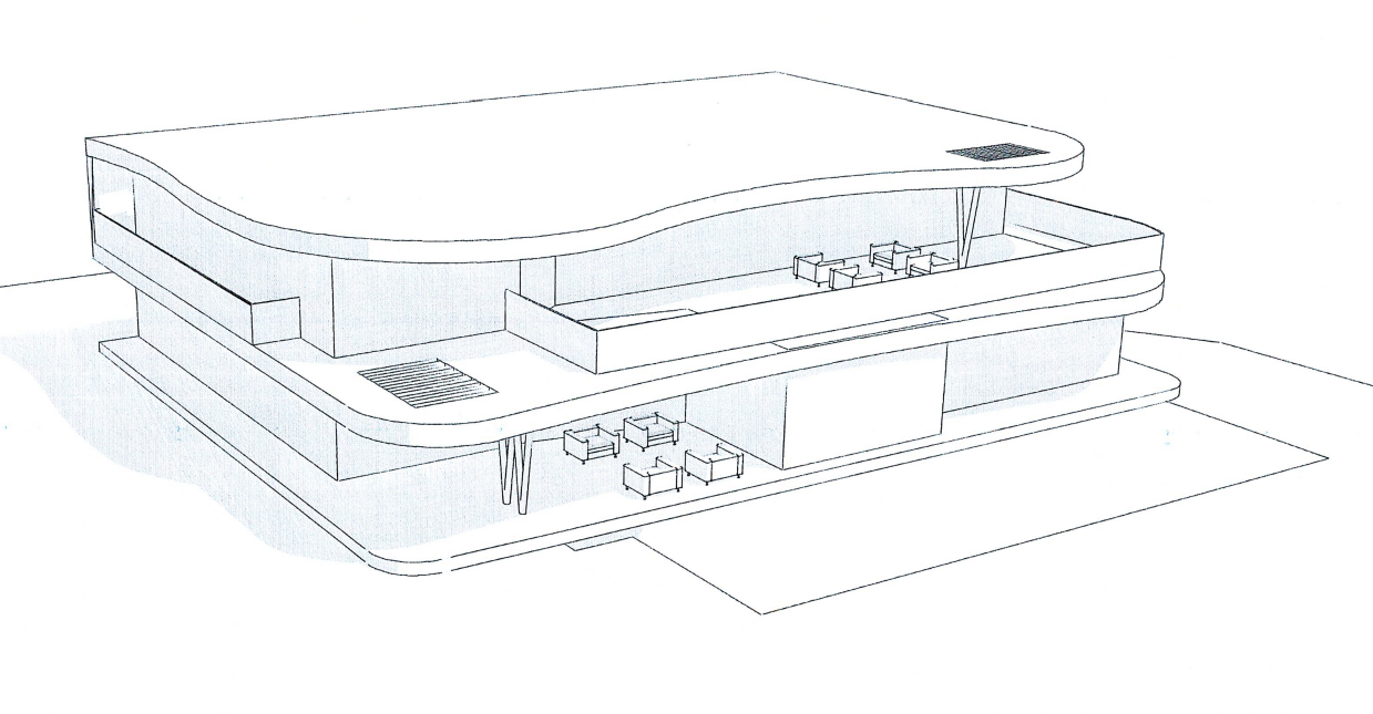 lobby, meeting room, balcony