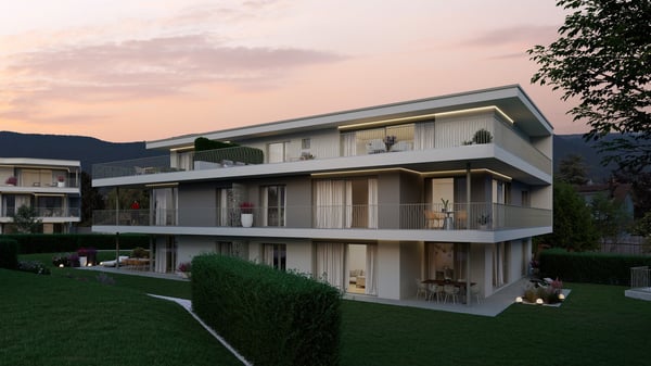 4-Zimmer-Attikawohnung im Greenpark – stilvolles Wohnen im Sechsfamilienhaus