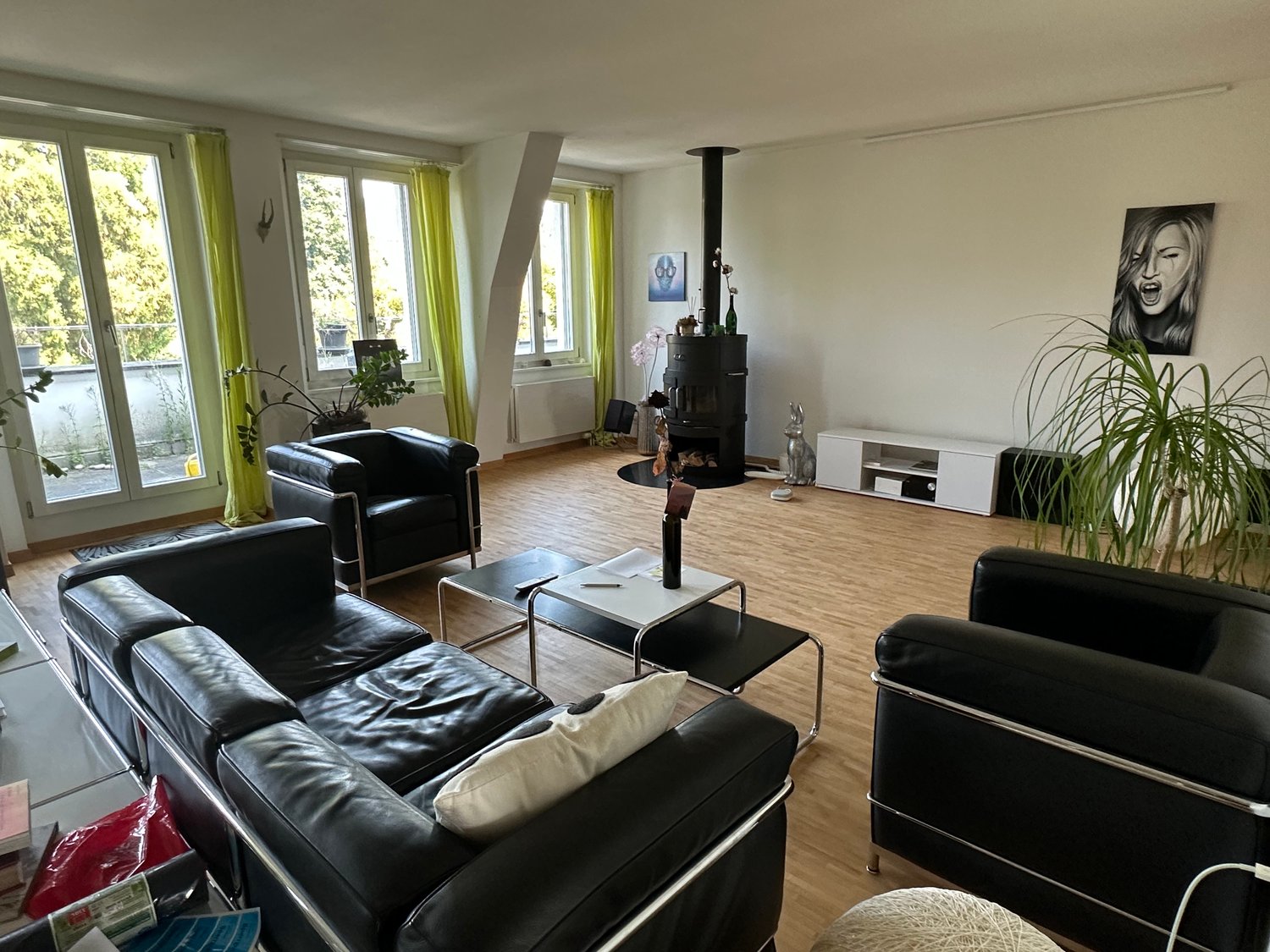 Bild 3.5-Zimmer-Wohnung mit Cheminée und Balkon in Zofingen