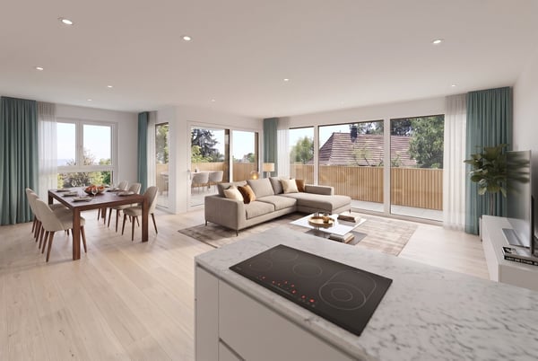 Grosszügige 3.5-Zimmer-Gartenwohnung mit 144 m² Privatgarten 5