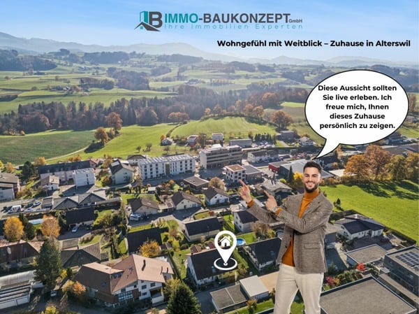 Raum. Ruhe. Aussicht. - Wohnqualität in Alterswil 12