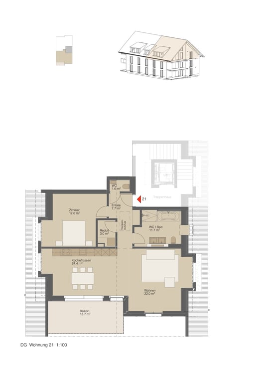Neubau MFH Dorfperle - 6 moderne Eigentumswohnungen in Wallbach 10