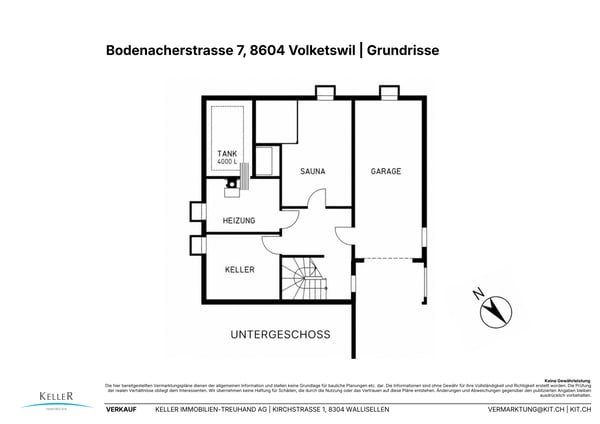 Freistehendes 5.5-Zimmer-Einfamilienhaus in Volketswil 9