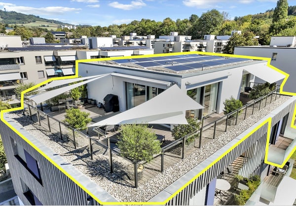 Attraktive 4.5-Zimmer Attika-Maisonettewohnung mit grosser Terrasse in Ostermundigen