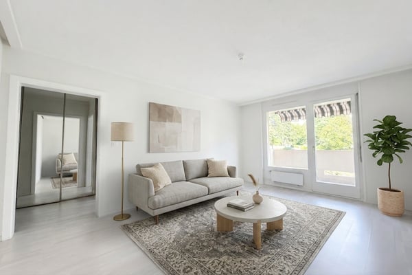 Appartement de 2.5 pcs profitant d'une vue splendide à deux pas du Lac 1