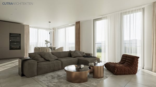 NEUBAU 4x zusammengebauten Einzelwohnhäuser mit Einstellhalle Haus 02 6