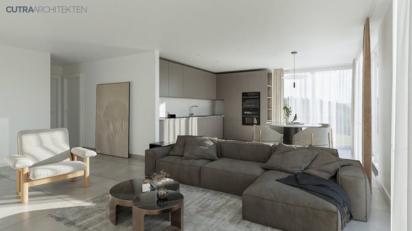 NEUBAU 4x zusammengebauten Einzelwohnhäuser mit Einstellhalle Haus 02 7