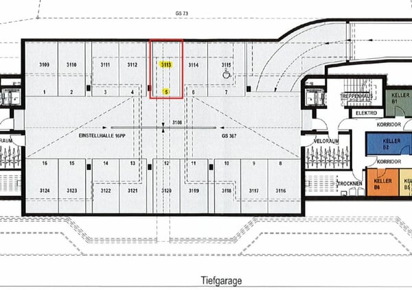 Tiefgaragenstellplatz 2