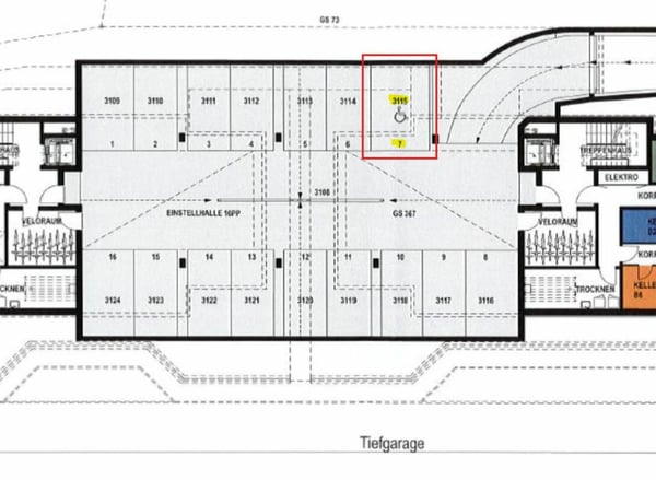 Tiefgaragenstellplatz 2