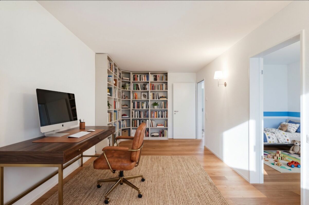 Hallwilersee: Exklusive 4.5-Zimmer-Wohnung mit grosser Garten-Terrasse, Panorama & viel Privatsphäre