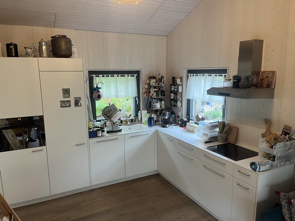 Kleinhaus (2.5 Zimmer, neuwertig) mit Garten an idyllischer Lage im Feriendorf Walde (mit Freibad). 8