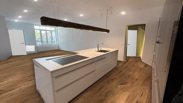 Erstbezug nach Komplettumbau – Moderne 3.5 Duplex-Wohnung mit Charme in Grafenried