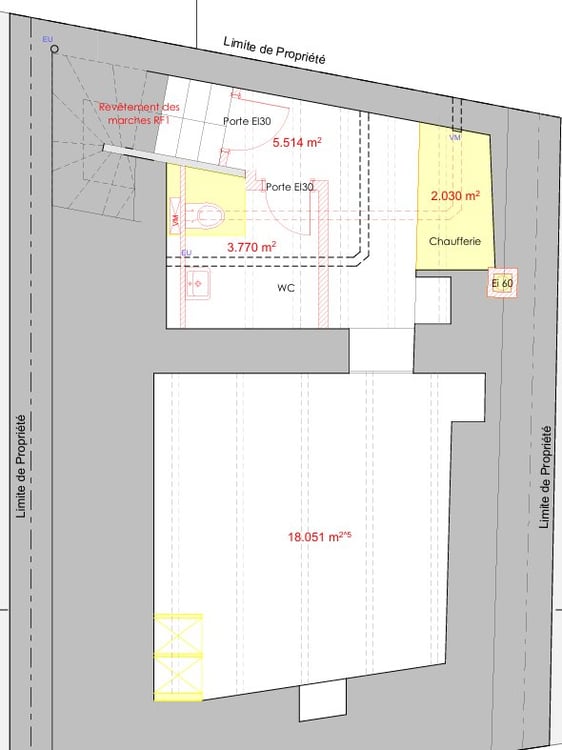 Commerce de 1.0 pièce au rez-de-chaussée 6