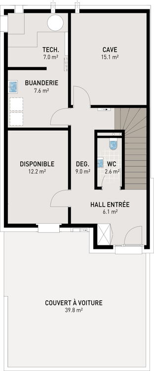 Villas contiguës de 1.5 pièces à Tinterin 11