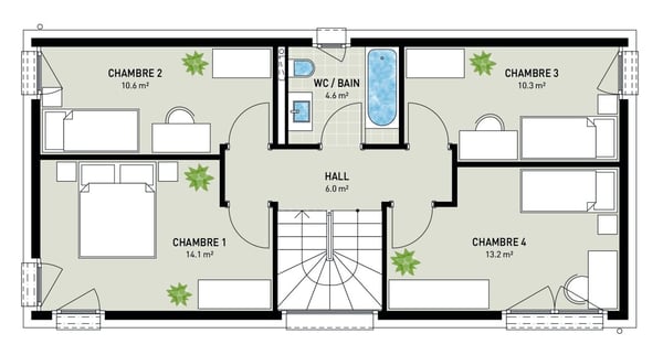 2 magnifiques villas individuelles à bâtir à Champlan – Grimisuat 7