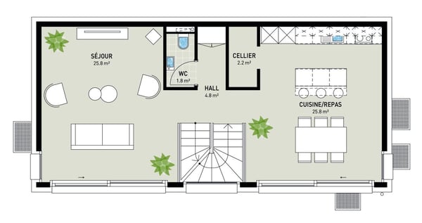 2 magnifiques villas individuelles à bâtir à Champlan – Grimisuat 6