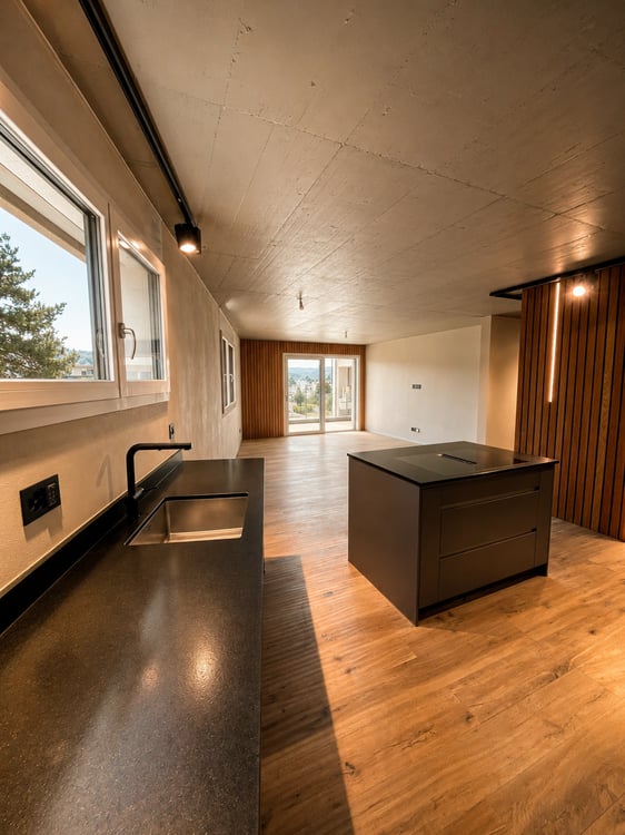 Magnifique appartement de 3.5 pièces avec vue dégagée à Marly 2