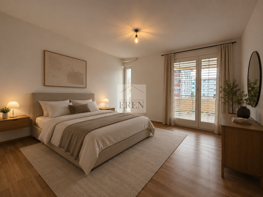 Appartement 3,5 pièces au 1er étage à louer à Conthey