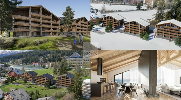 Appartement 2,5 pièces neuf au 2ème étage avec grande terrasse de 34 m2