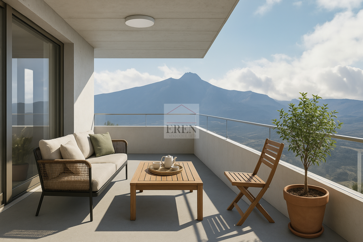 Appartement 2,5 pièces avec grande terrasse de 42,50 m2