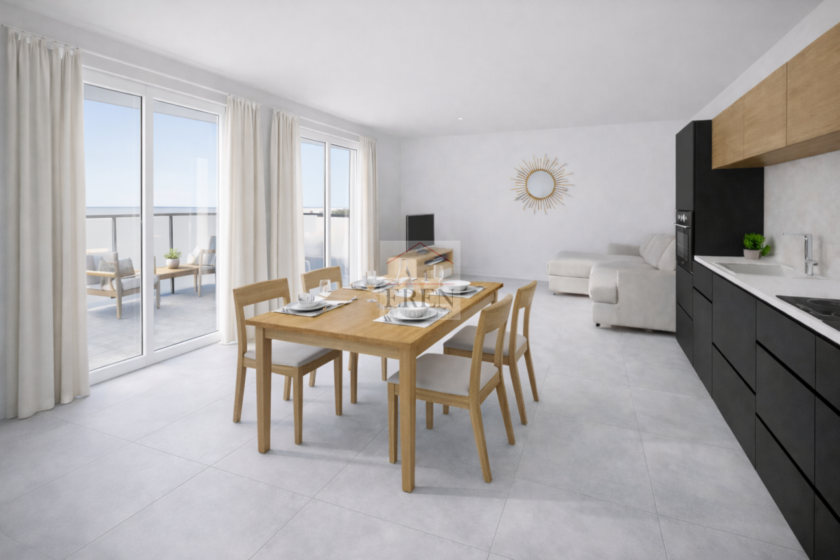 Spacieux attique 2,5 pièces de 68,5 m2 avec grande terrasse ouest de 42,50 m2
