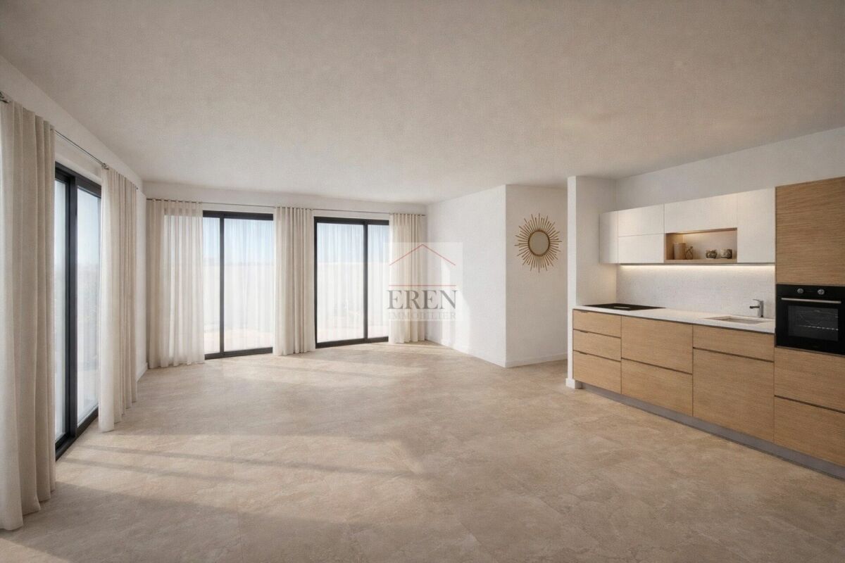 Appartement 3,5 pièces sud-ouest à l'avant dernier étage à Grône