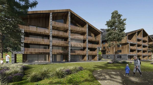 Superbe appartement 4,5 pièces  avec grande terrasse de 40 m2 et pelouse privative
