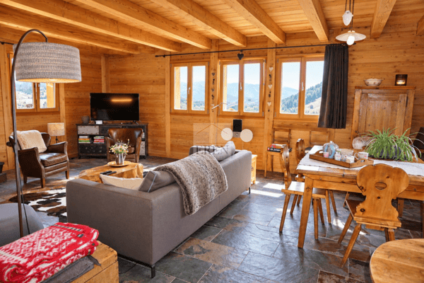 Magnifique chalet à Grimentz - Panorama alpin, soleil, spa & sauna 5