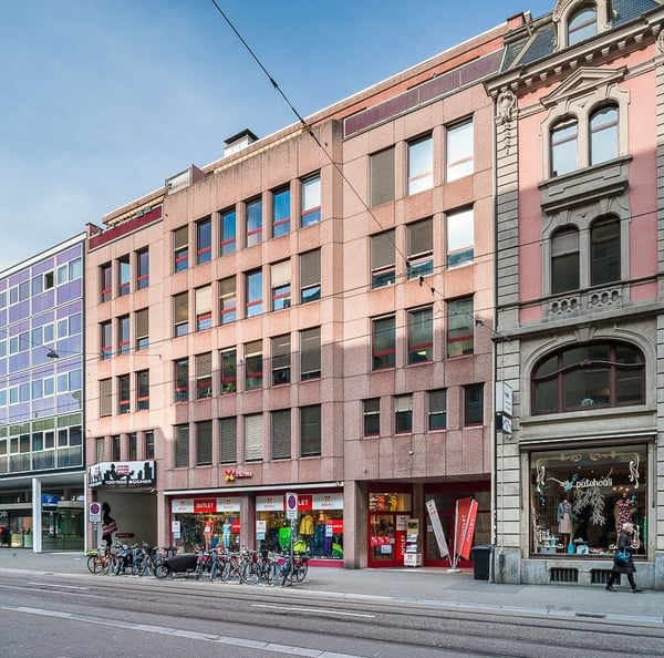 Grosse Büroräumlichkeit nahe Bahnhof SBB im Gundeli 1