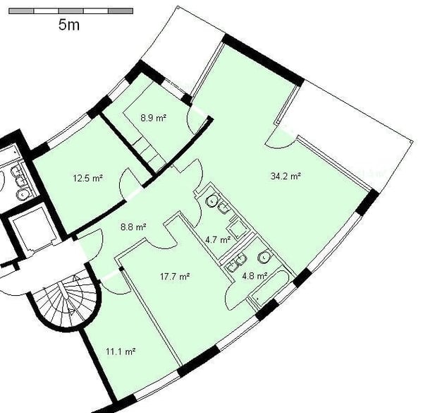 Attraktive 4.5-Zimmer-Wohnung mit eigenem Waschturm 7