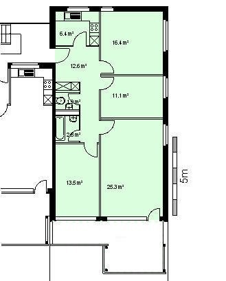 Moderne Wohnung mit grossem Sitzplatz 8