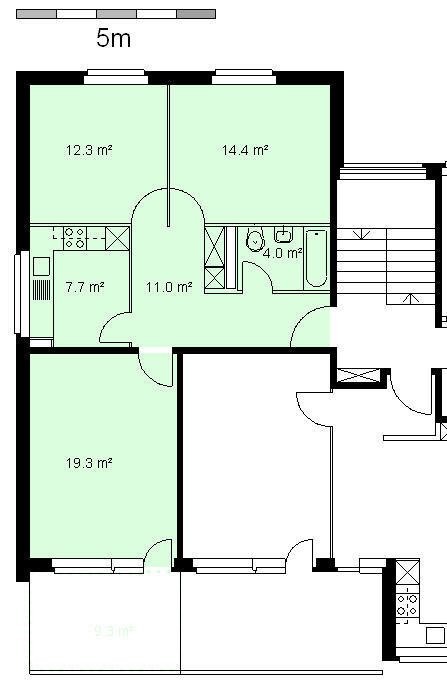 1.0 Zimmer-Wohnung mit Geschirrspüler, Balkon, und vieles Mehr! 9