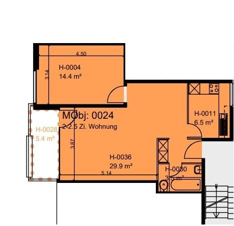 Helle 1.5-Zimmer-Wohnung mit Balkon in ruhigem Quartier in Adliswil 11