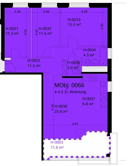mit Lift, offener Küche, Geschirrspüler, Waschmaschine und Balkon 11