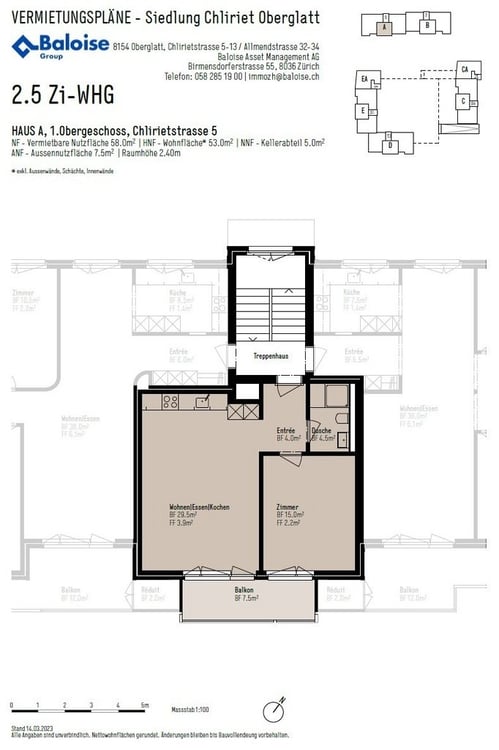 Moderne 2.5-Zimmer-Wohnung in Oberglatt zu vermieten 10