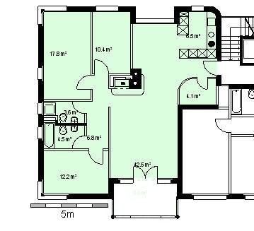 Wohnung mit Cheminée an ruhiger Lage