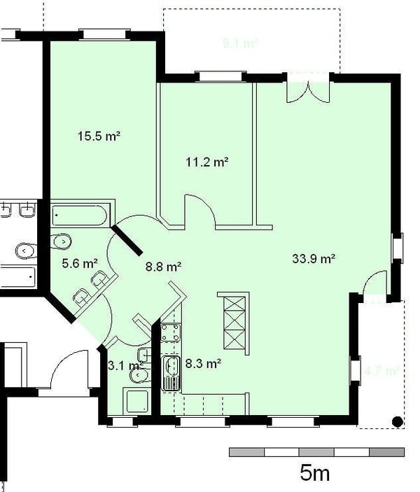 Schöne Gartenwohnung in Rümlang 10