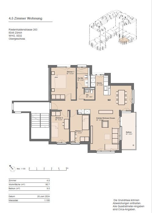 Attraktive 4.5-Zimmer-Wohnung im 1. Obergeschoss mit Balkon 7