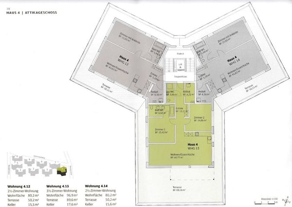 Moderne 3.5-Zimmer-Attikawohnung zu vermieten! 11