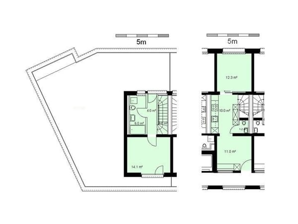 Moderne 3-Zimmer-Maisonettewohnung 12