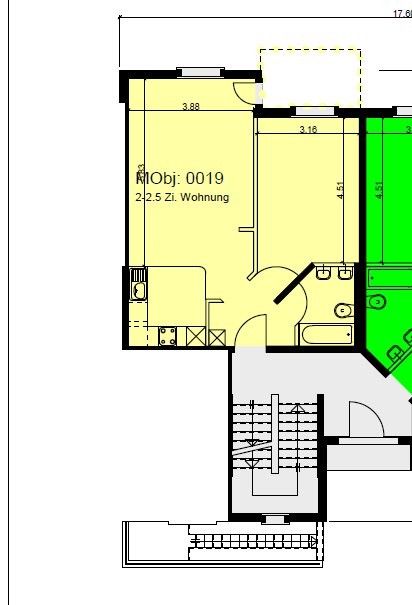 Gemütliche 2.5-Zimmer-Wohnung mit Gartensitzplatz 9