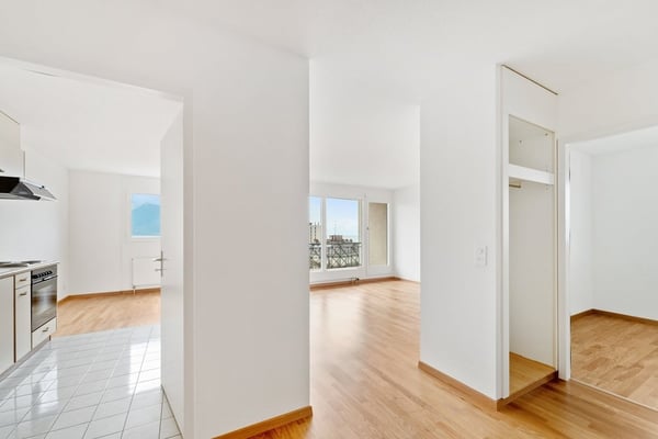 Au 6ème étage avec balcon et vue exceptionnelle sur le lac 7