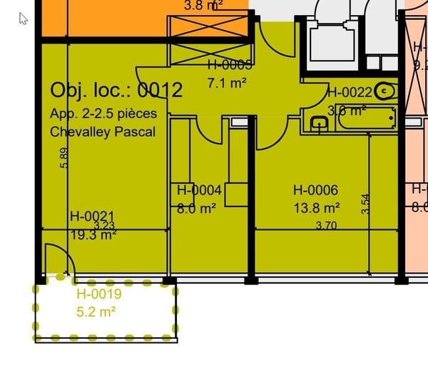 Bel appartement de 2 pièces 2