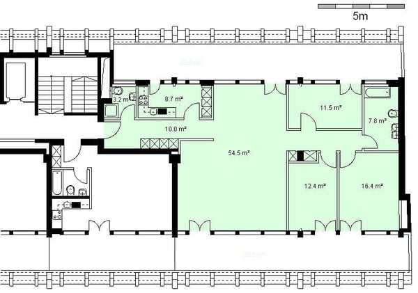 Attikawohnung Wohnung über den Dächern Olten zu vermieten 10