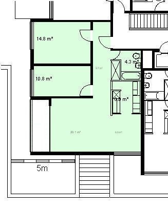 Wohnen im Grünen - gemütliche 3.5-Zimmer-Wohnung 4. OG 3