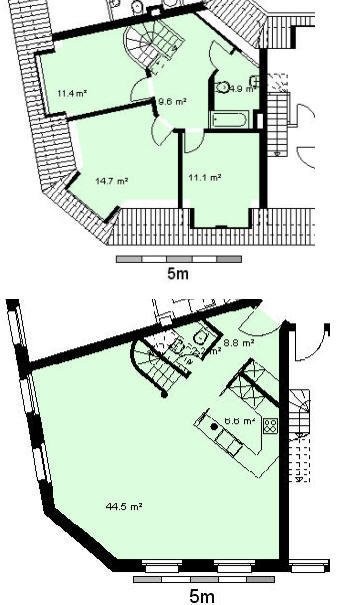 Ideale Wohnung für Pendler 4