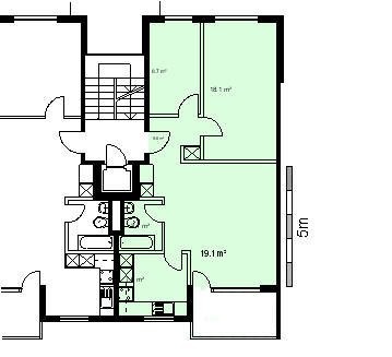 Sonnige Wohnung mit Sitzplatz 7