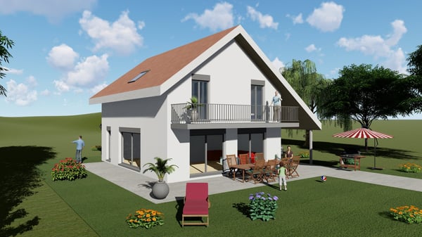 1.5-Zimmer-Einfamilienhaus in ruhiger Lage von Breitenbach 1