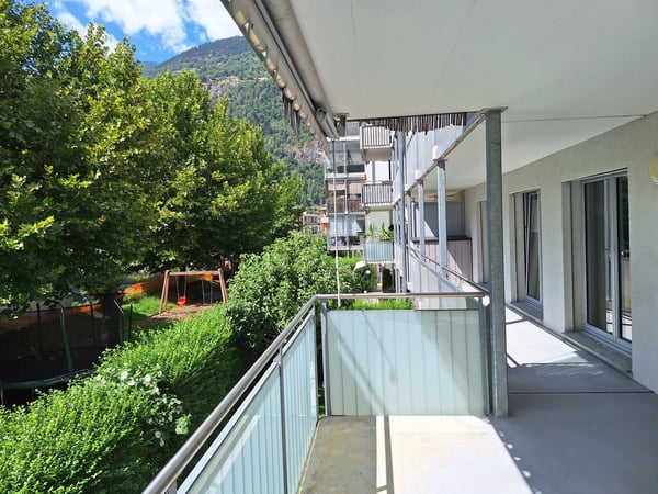 Grosszügige 5.5-Zimmer-Wohnung mit 2 Balkonen & 4 Schlafzimmern in Glis 15