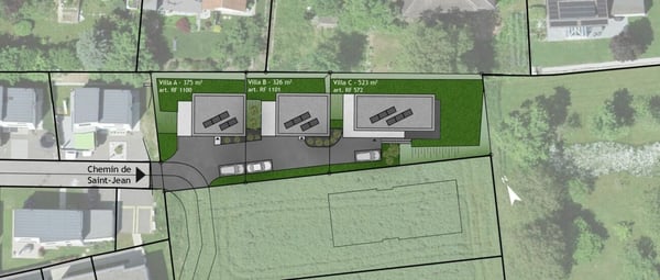 Villa individuelle 3.5 pièces à Corminboeuf - Lot B 2